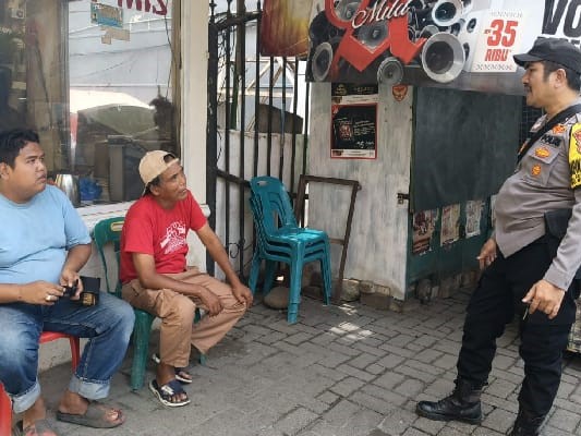 Bhabinkamtibmas Polsek Medan Baru Himbau Warga Waspada Pencurian Sepeda Motor